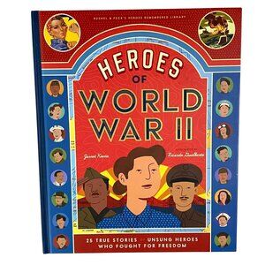 Heroes of World War II Hardcover Jarret Keene True Stories Biography History‎